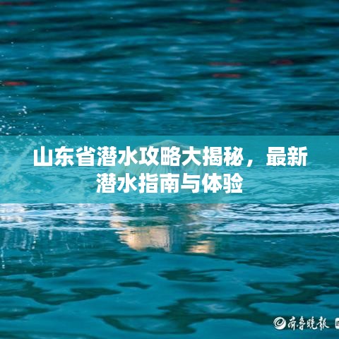 山東省潛水攻略大揭秘，最新潛水指南與體驗