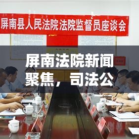 屏南法院新聞聚焦，司法公正與科技創(chuàng)新共融共進(jìn)