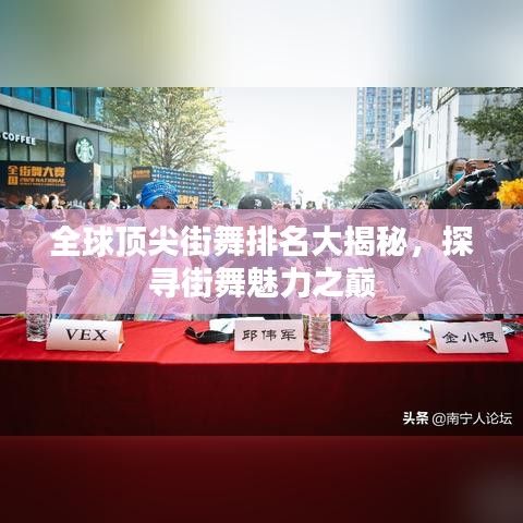 全球頂尖街舞排名大揭秘，探尋街舞魅力之巔