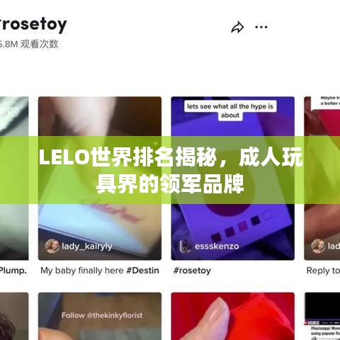 LELO世界排名揭秘，成人玩具界的領(lǐng)軍品牌