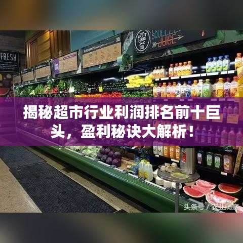 揭秘超市行業(yè)利潤排名前十巨頭，盈利秘訣大解析！